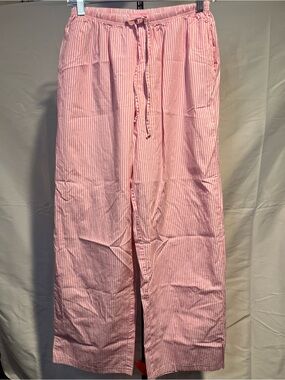 Vinyl Threads pink striped Pull on Relaxed lounge or pajama pants XS